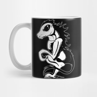 The drinker of goat's blood - Cryptozoology inspired art and designs Mug